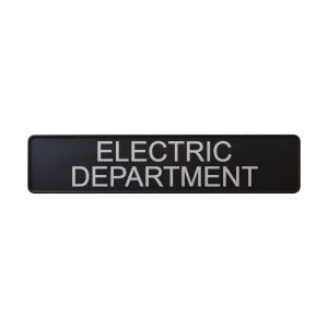 Department Patch HALF<span> - </span>Electric Department