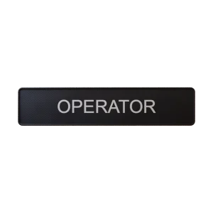 Department Patch HALF<span> - </span>Operator