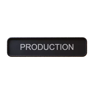 Department Patch SMALL<span> - </span>Production