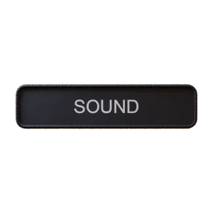 Department Patch SMALL<span> - </span>Sound